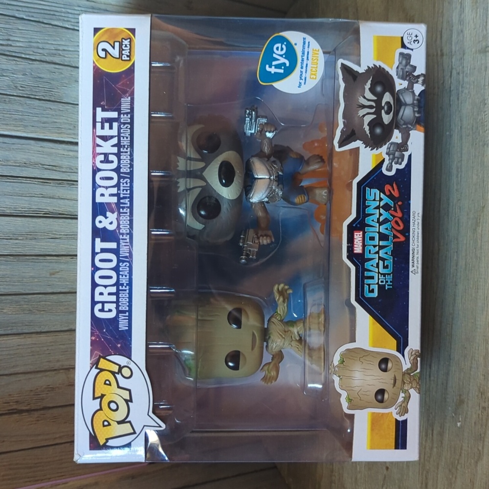 Funko Groot & Rocket Guardians Of The Galaxy VOL.2